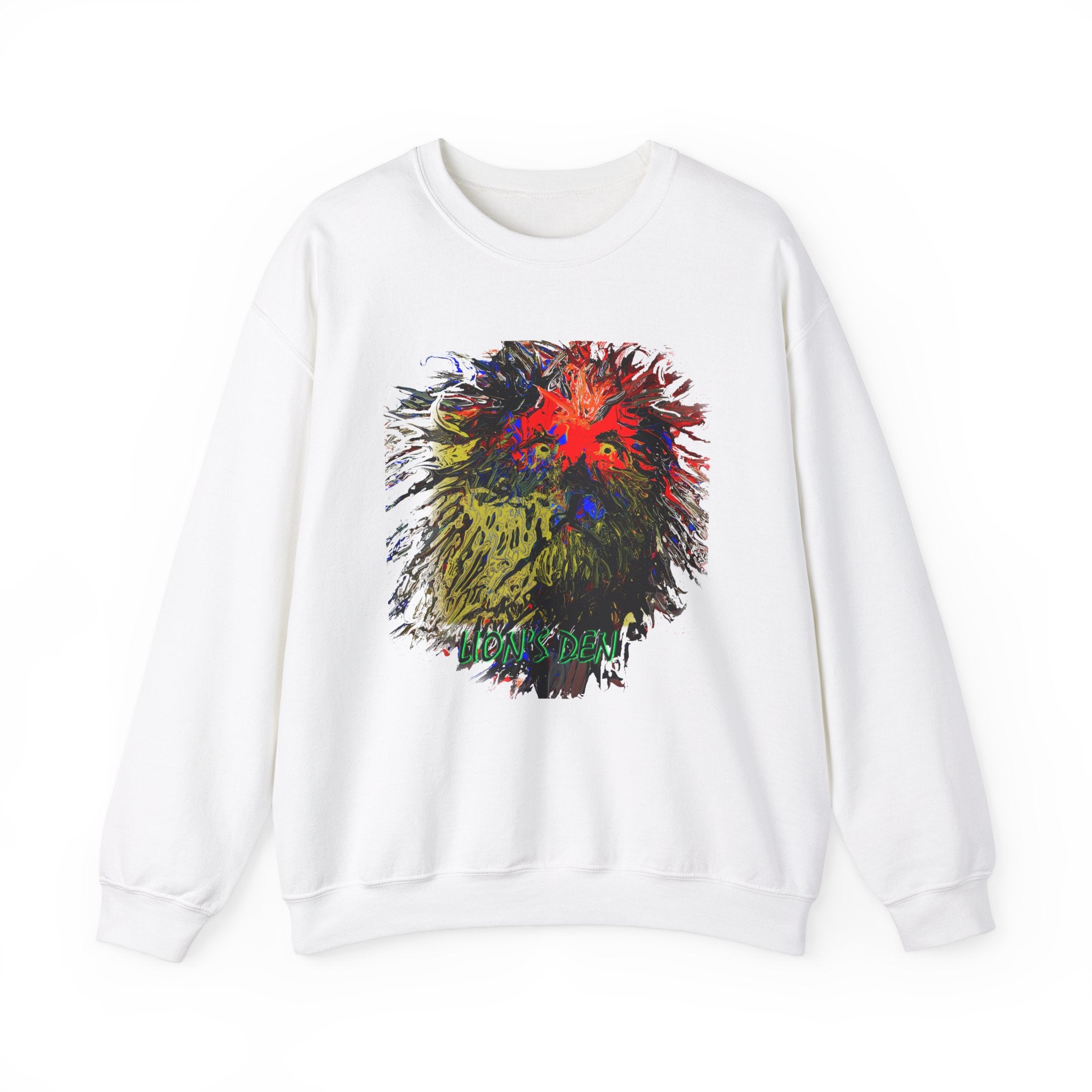 Unisex Heavy Blend™ Crewneck Sweatshirt Lions Den Collection by SharksEye Treasures
