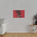 Matte Canvas, Stretched, 0.75" Delta Sigma Theta Collection by SharksEye Treasures