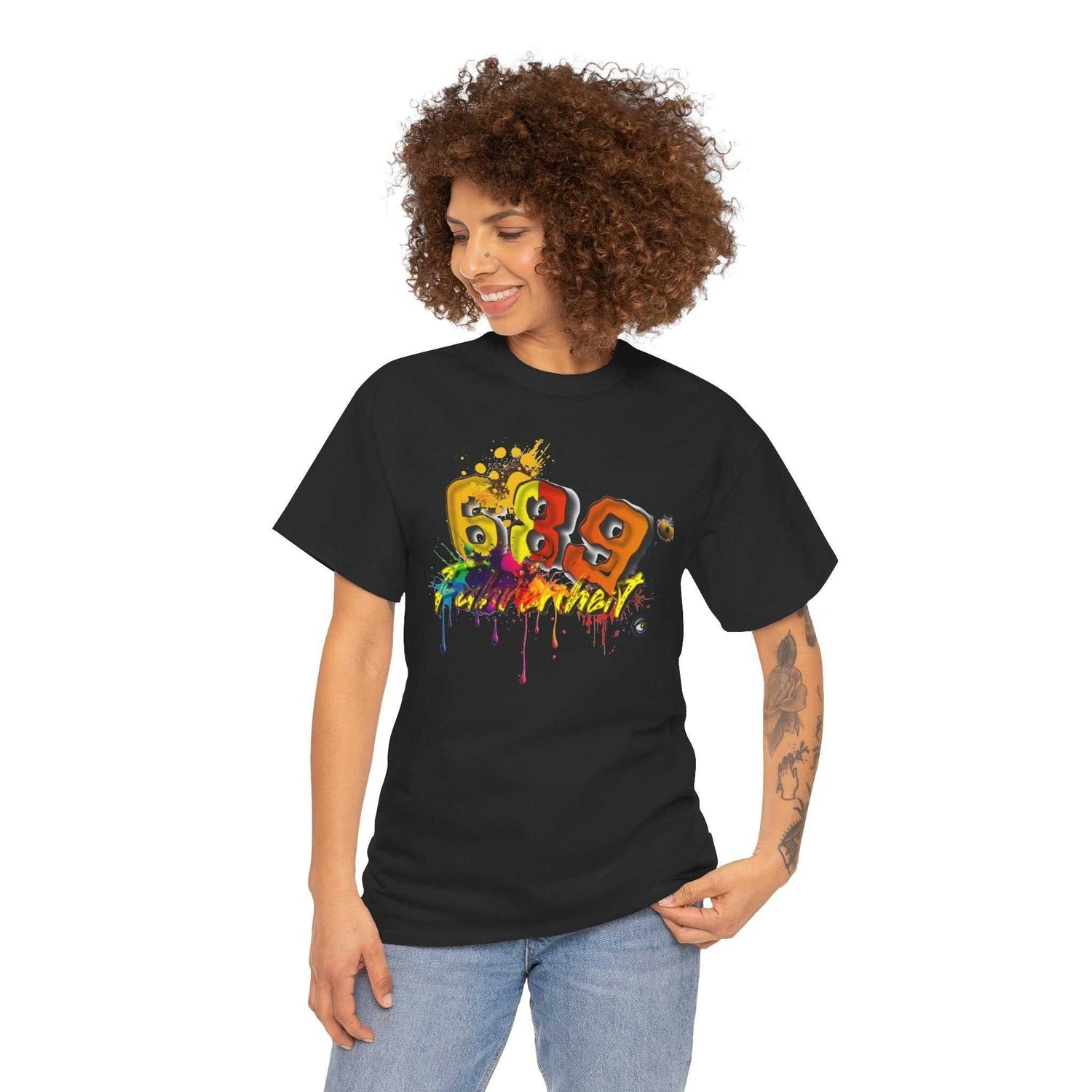 Unisex Heavy Cotton Tee 689 Fahrenheit Collection by SharksEye Treasures