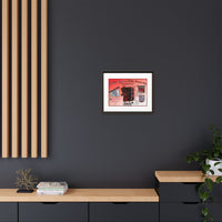 Matte Canvas, Framed (Multi-color) Delta Sigma Theta Collection by SharksEye Treasures