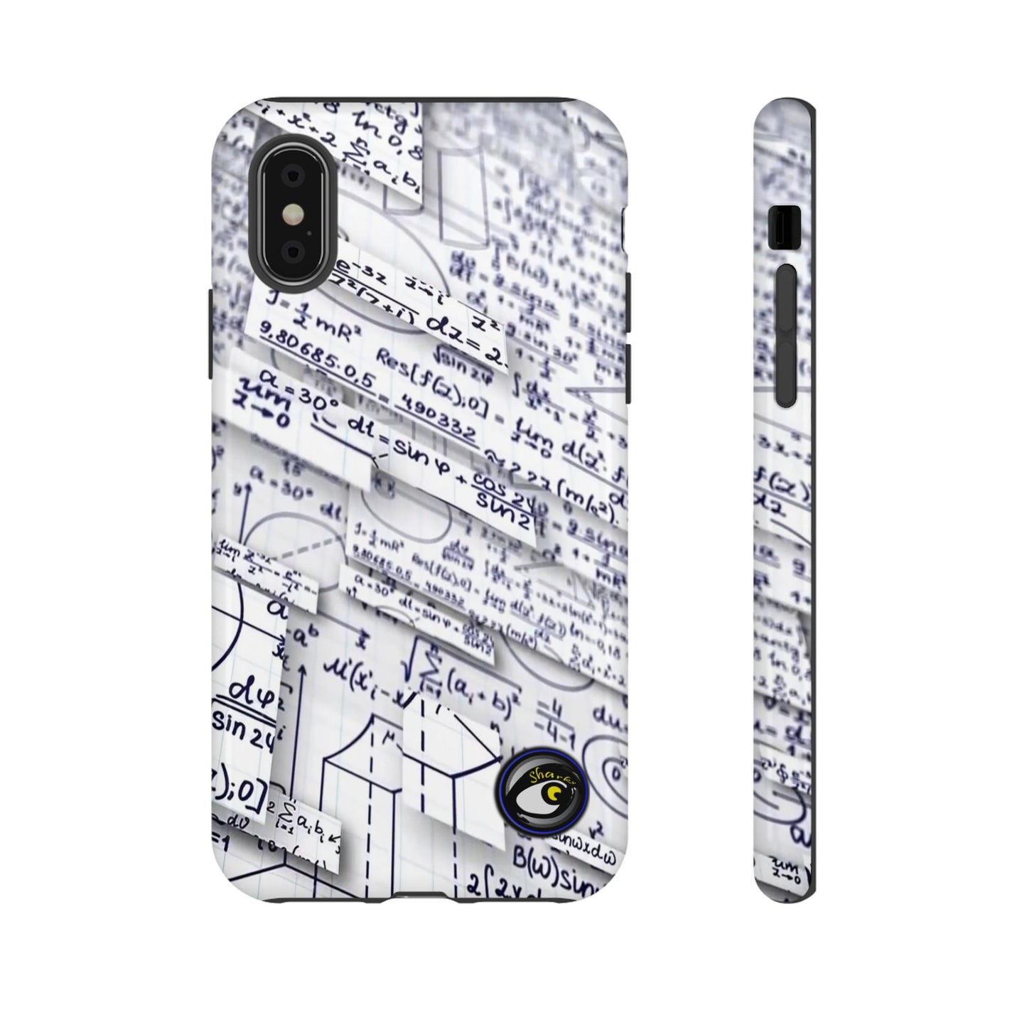 Tough Cases Crazy Math Equation Collection | Math Art | Gift | Smartphone by SharksEye Treasures