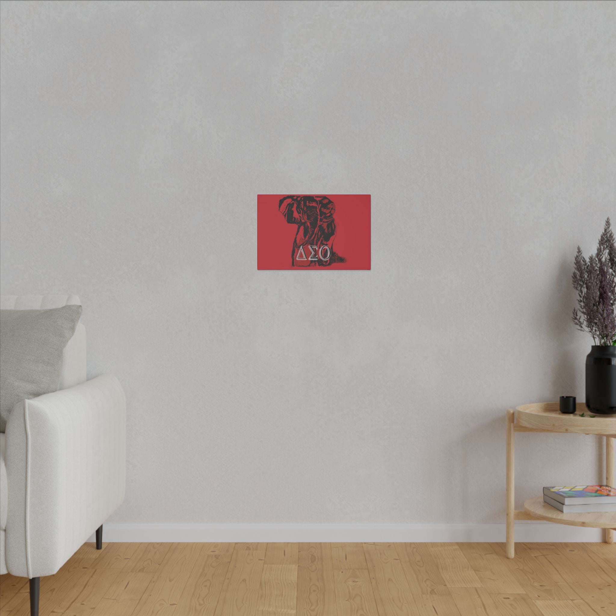 Matte Canvas, Stretched, 0.75" Delta Sigma Theta Collection by SharksEye Treasures
