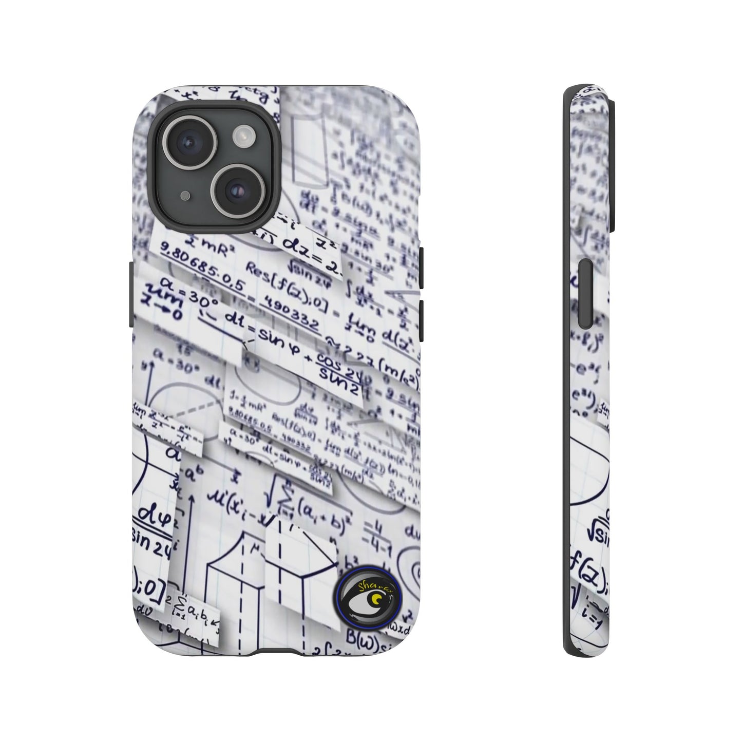 Tough Cases Crazy Math Equation Collection | Math Art | Gift | Smartphone by SharksEye Treasures