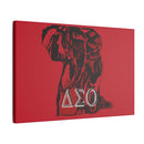 Matte Canvas, Stretched, 0.75" Delta Sigma Theta Collection by SharksEye Treasures
