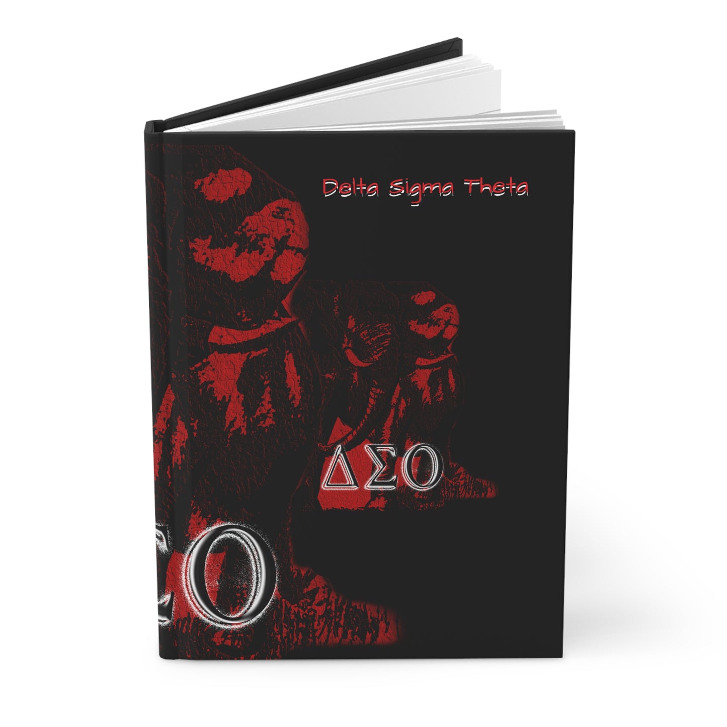 Hardcover Journal Matte Delta Sigma Theta Collection by SharksEye Treasures