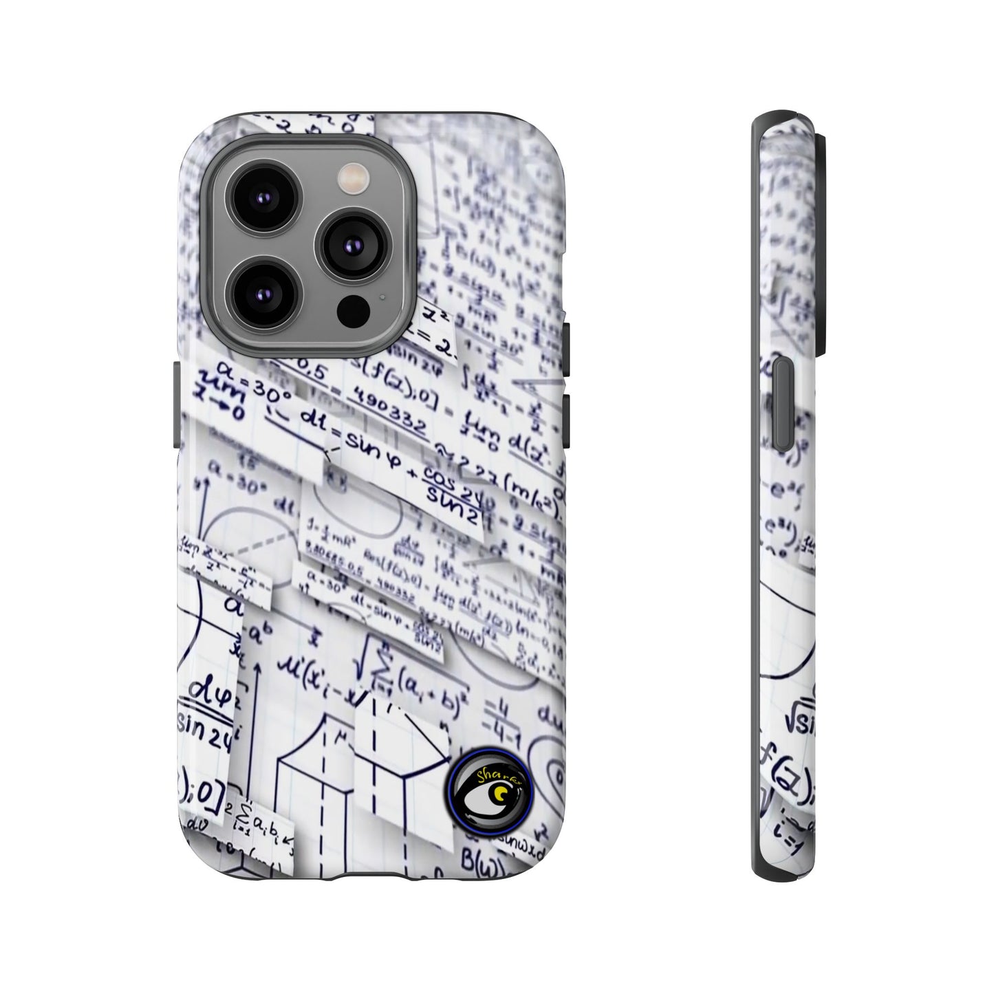 Tough Cases Crazy Math Equation Collection | Math Art | Gift | Smartphone by SharksEye Treasures