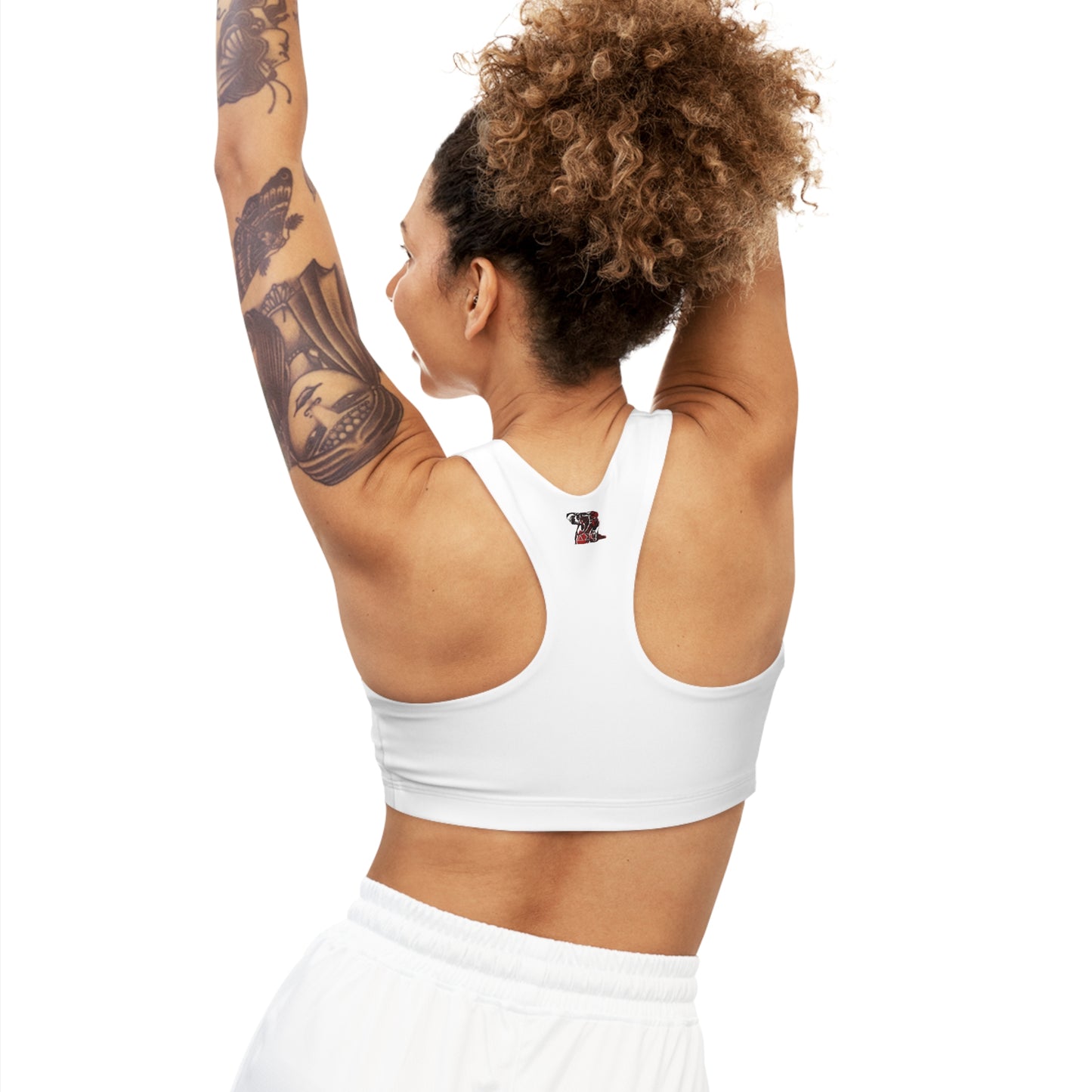 Seamless Sports Bra (AOP) Delta Sigma Theta Collection by SharksEye Treasures