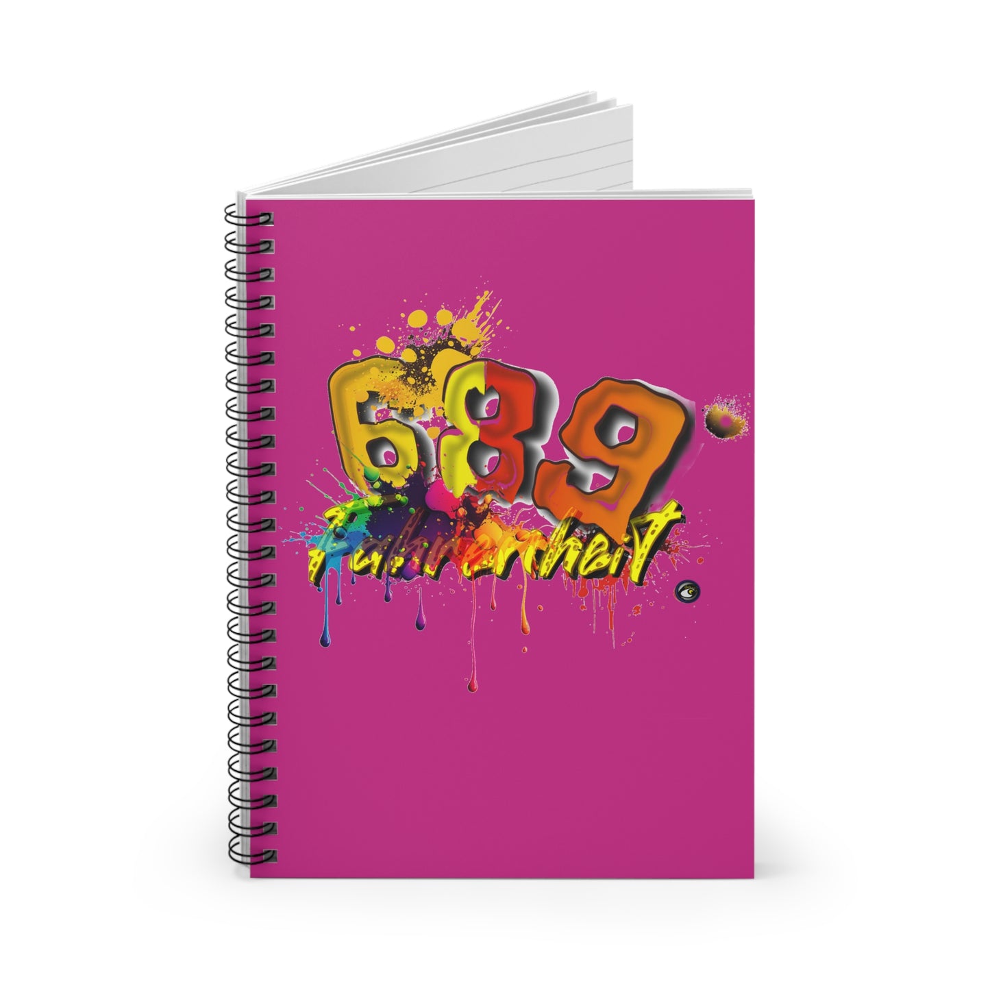 Spiral Notebook - Ruled Line 689 Fahrenheit Collection by SharksEye Treasures