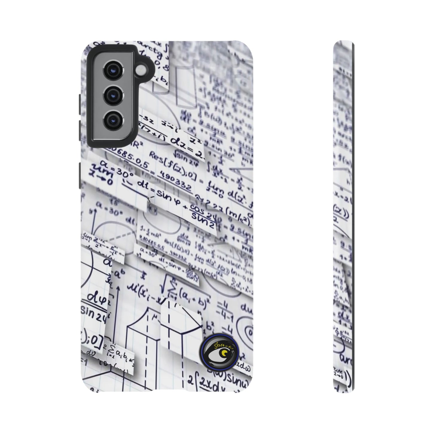 Tough Cases Crazy Math Equation Collection | Math Art | Gift | Smartphone by SharksEye Treasures