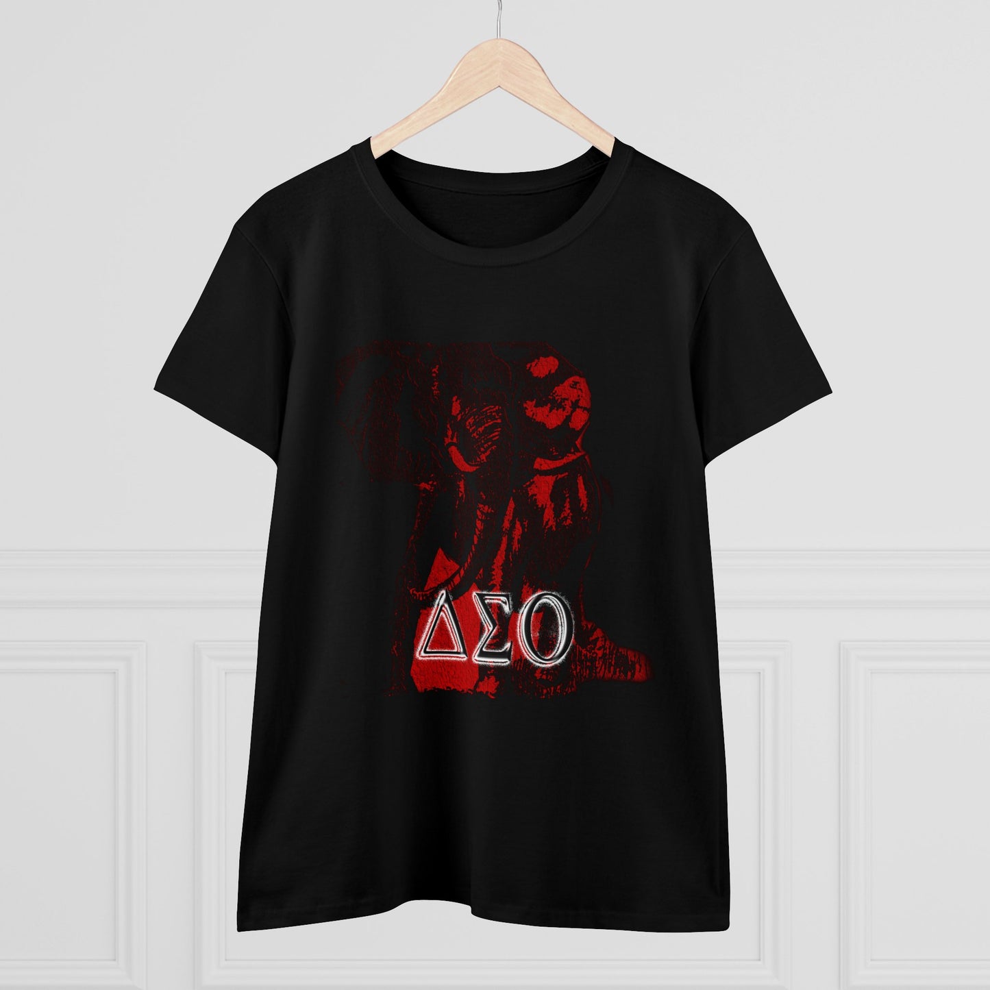 Women's Midweight Cotton Tee Delta Sigma Theta Collection by SharksEye Treasures