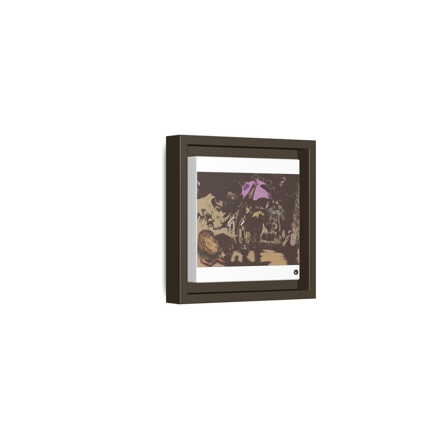 Framed Canvas Animal Kingdom Collection by Sharkseye Treasures