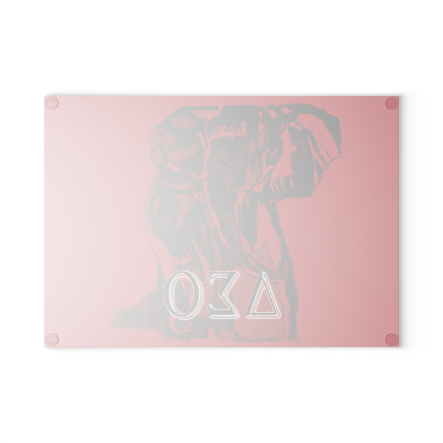 Glass Cutting Board Delta Sigma Theta Collection by SharksEye Treasures