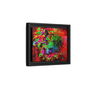 Matte Canvas, Framed (Multi-color) Lion Abstract Collection by SharksEye Treasures