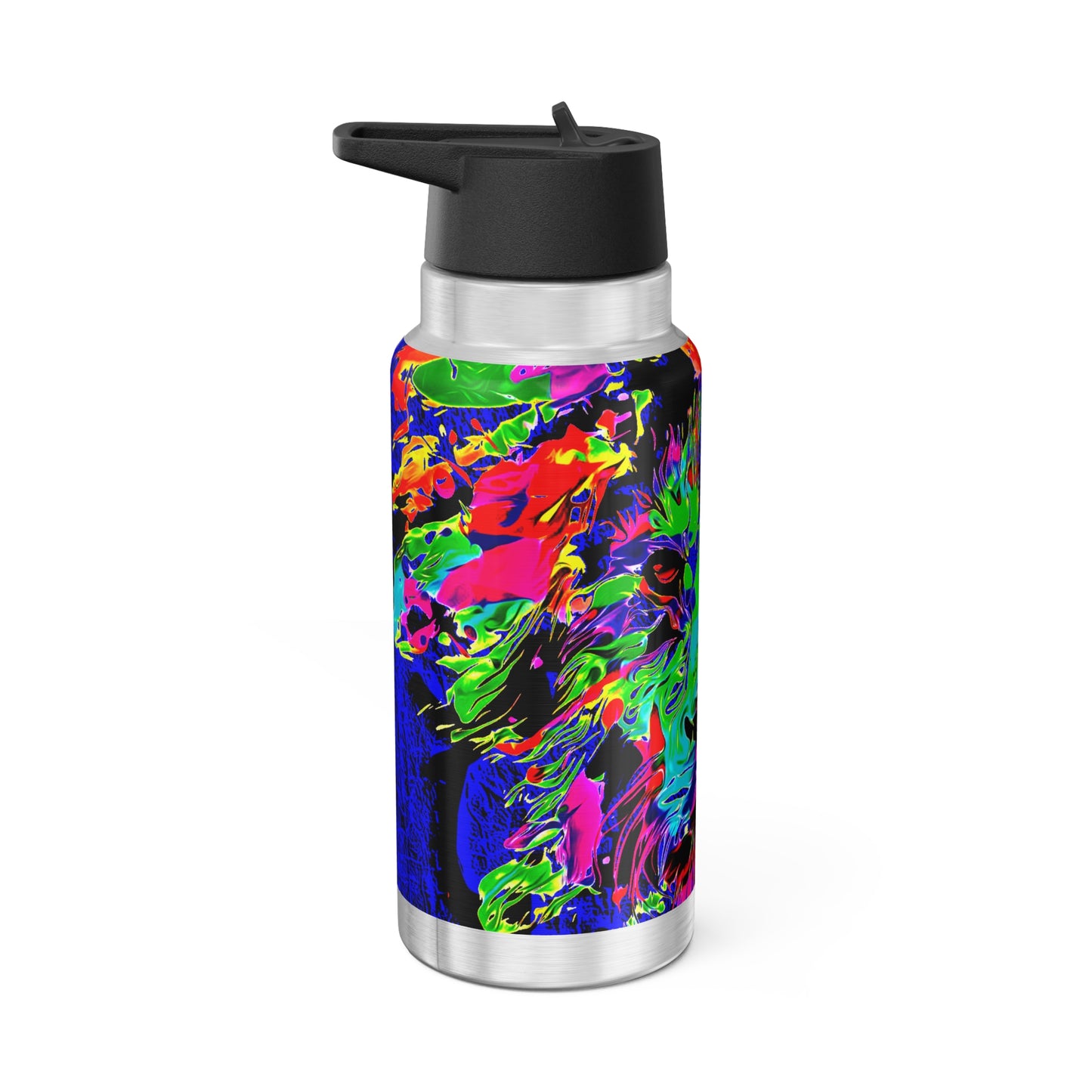 Gator Tumbler, 32oz Lion Abstract Collection by SharksEye Treasures