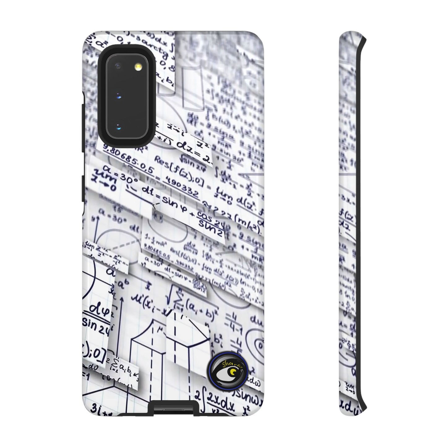 Tough Cases Crazy Math Equation Collection | Math Art | Gift | Smartphone by SharksEye Treasures