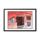 Matte Canvas, Framed (Multi-color) Delta Sigma Theta Collection by SharksEye Treasures