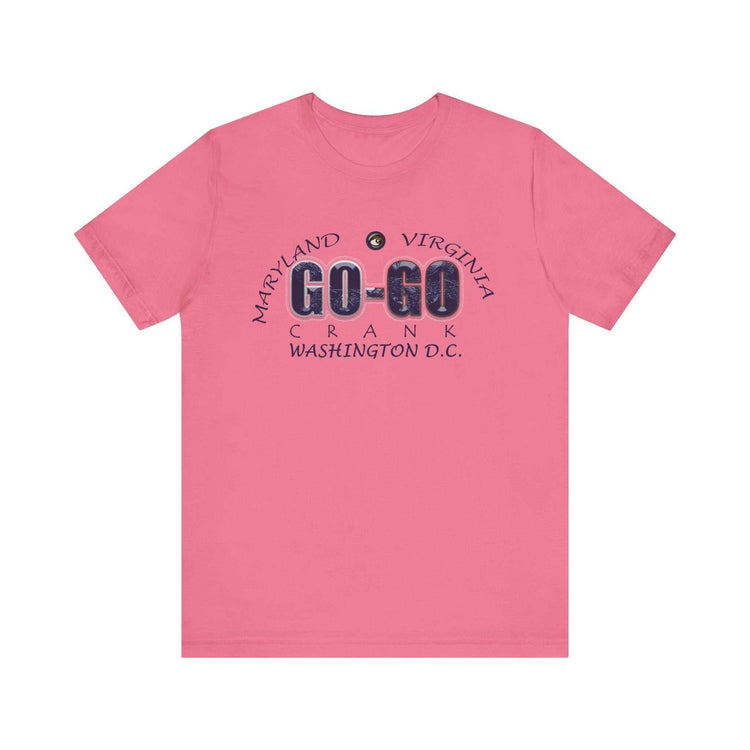 Unisex jersey short sleeve tee from Go-Go Music Collection by SharksEye Treasures