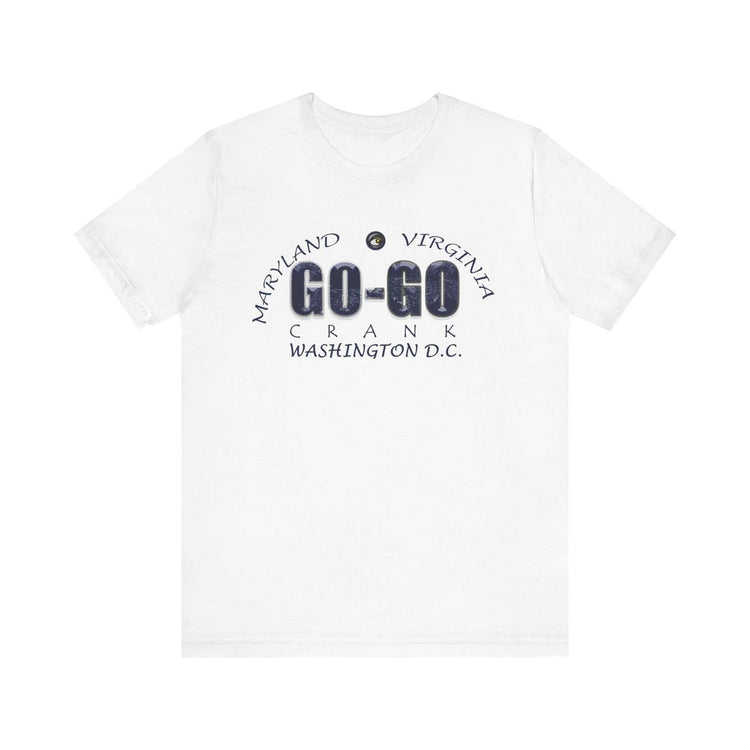 Unisex jersey short sleeve tee from Go-Go Music Collection by SharksEye Treasures