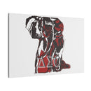 Matte Canvas, Stretched, 0.75" Delta Sigma Theta Collection by SharksEye Treasures