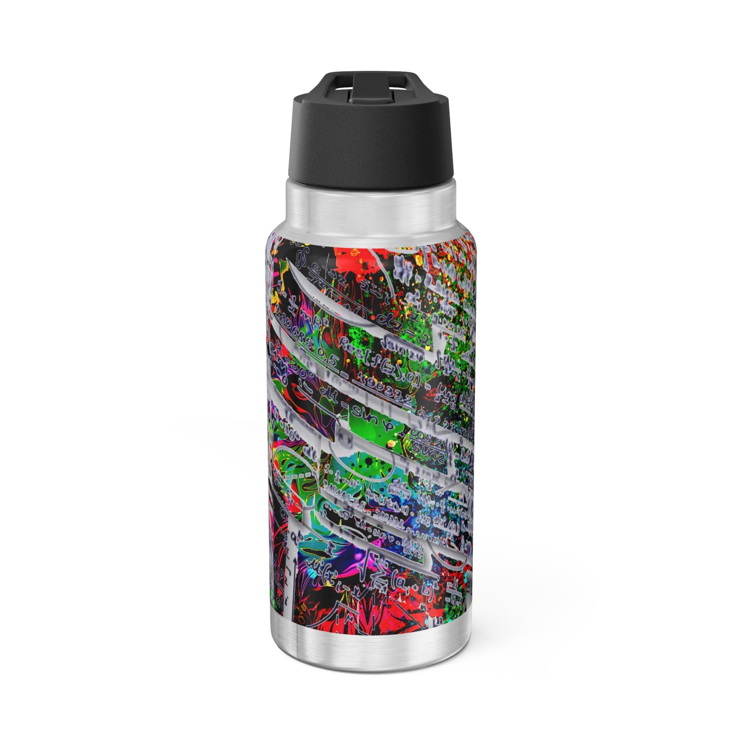 Gator Tumbler, 32oz Lion Abstract Collection by SharksEye Treasures