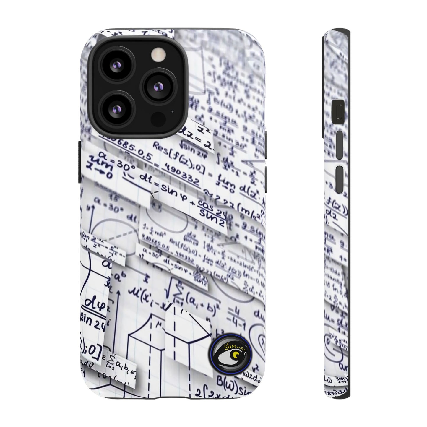 Tough Cases Crazy Math Equation Collection | Math Art | Gift | Smartphone by SharksEye Treasures