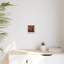 Matte Canvas, Framed (Multi-color) Lion Abstract Collection by SharksEye Treasures
