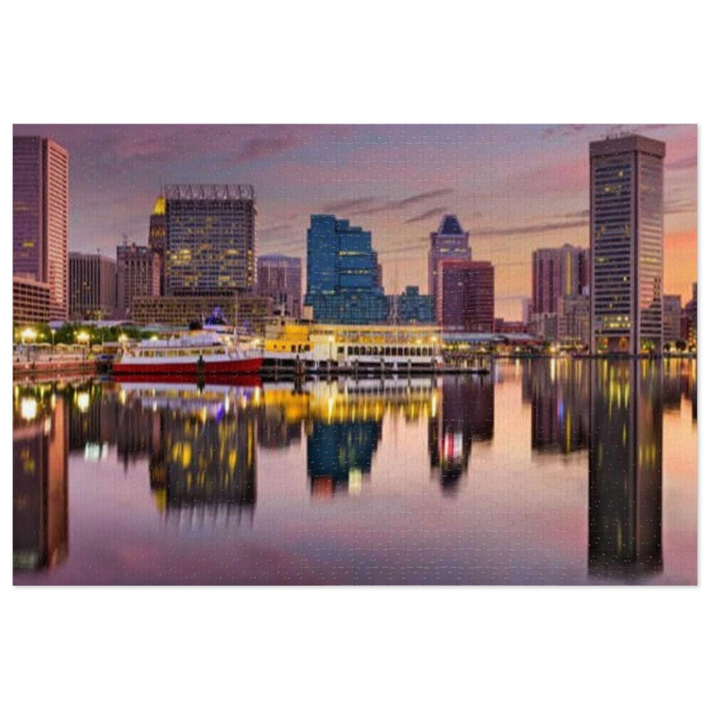 Crazy Puzzle (500,1000-Piece) | Baltimore Crazy Puzzle Collection by SharksEye Treasures