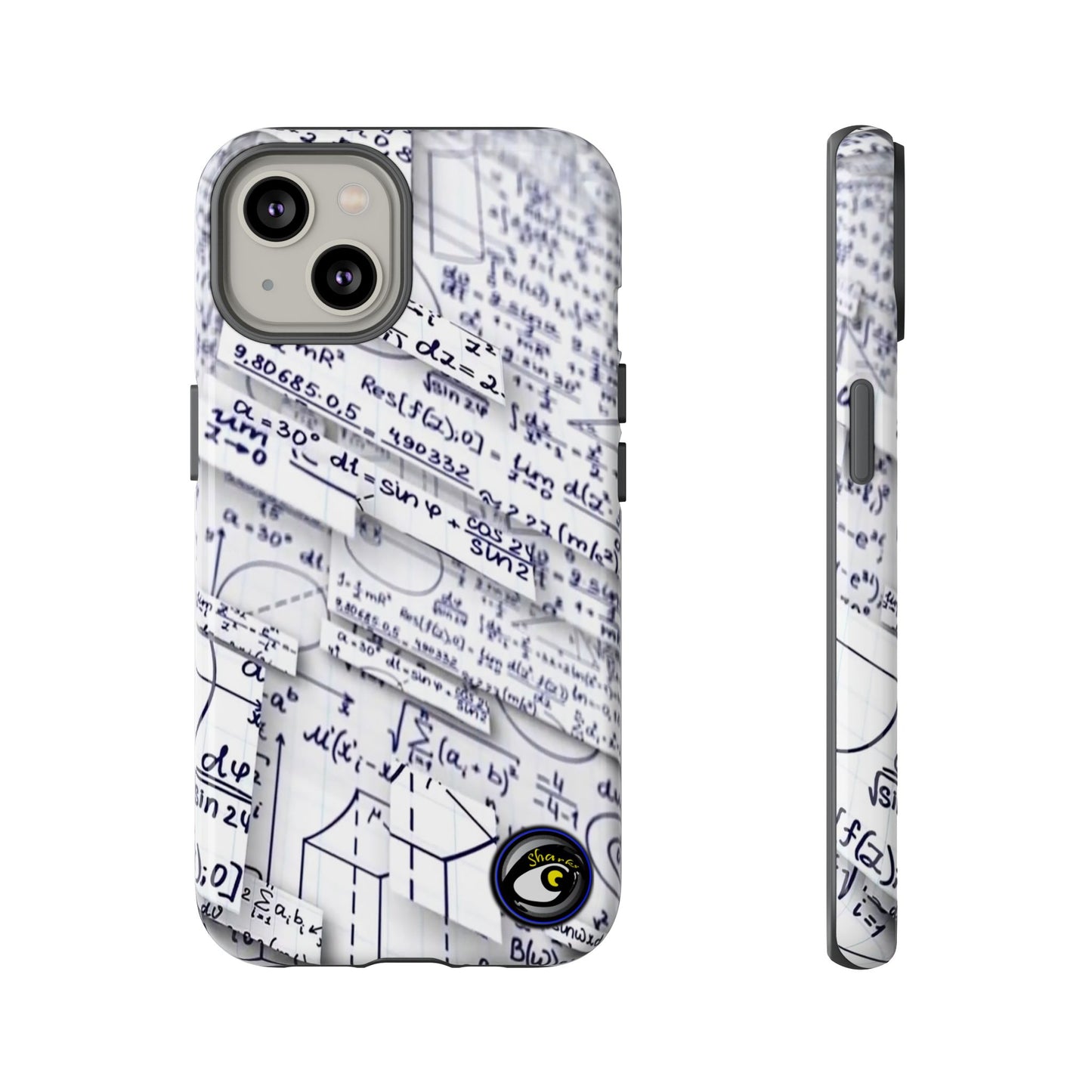 Tough Cases Crazy Math Equation Collection | Math Art | Gift | Smartphone by SharksEye Treasures