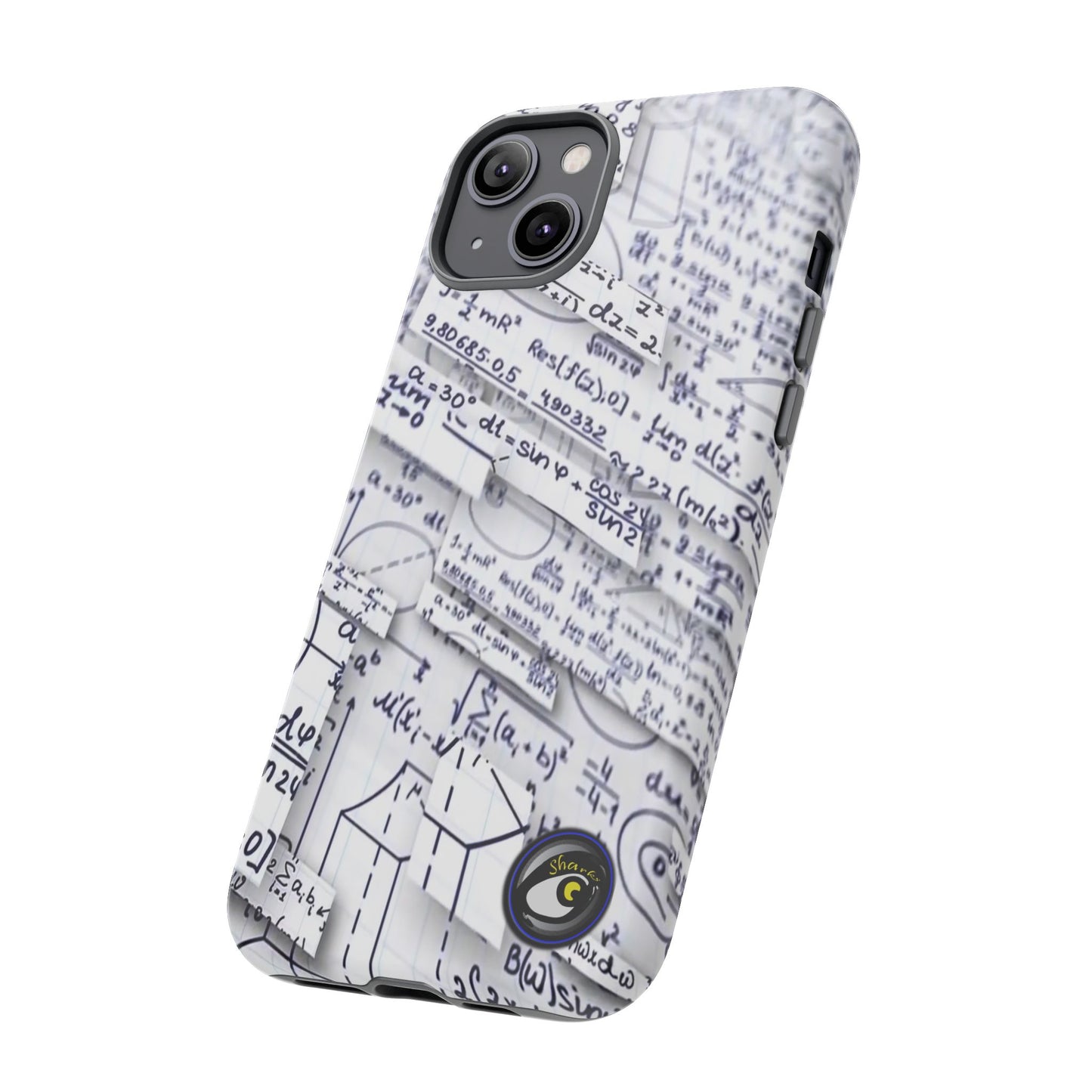 Tough Cases Crazy Math Equation Collection | Math Art | Gift | Smartphone by SharksEye Treasures