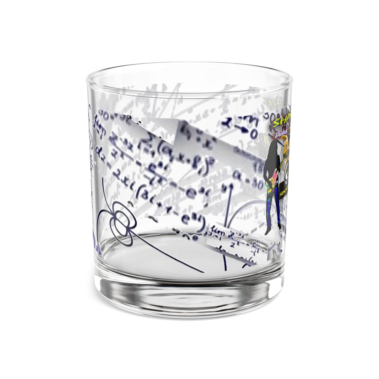 Rocks Glass, 10oz Go-Go Music Collection | Gifts for him  by SharksEye Treasures