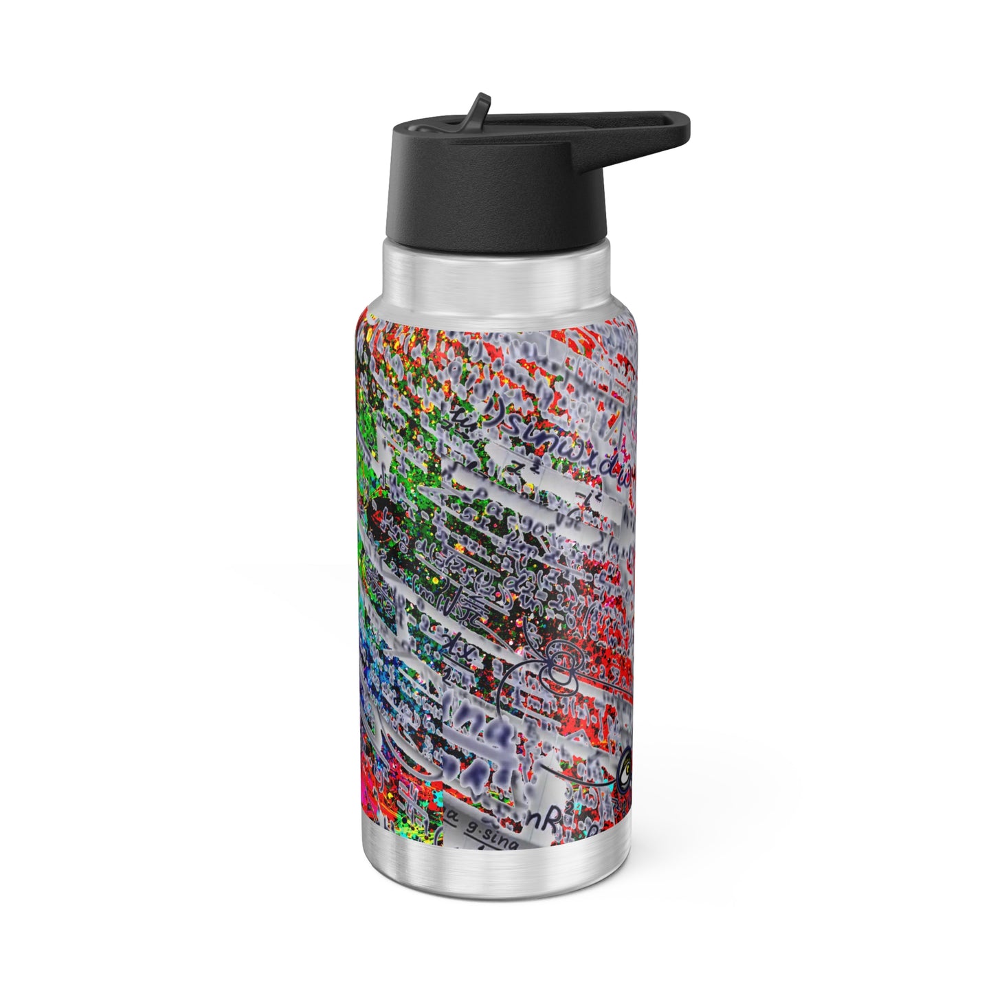 Gator Tumbler, 32oz Lion Abstract Collection by SharksEye Treasures