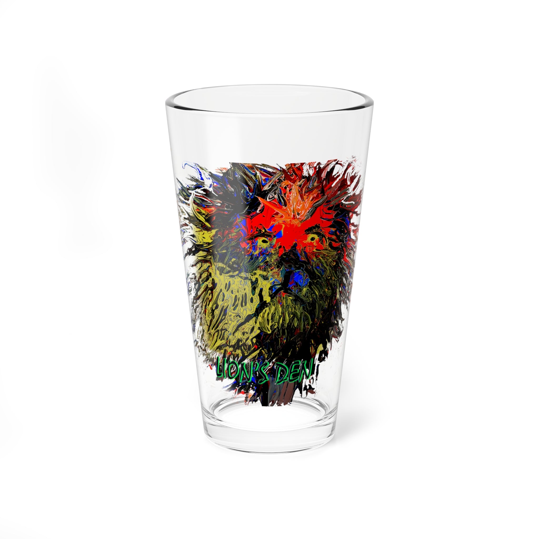 Mixing Glass, 16oz Lions Den Collection by SharksEye Treasures