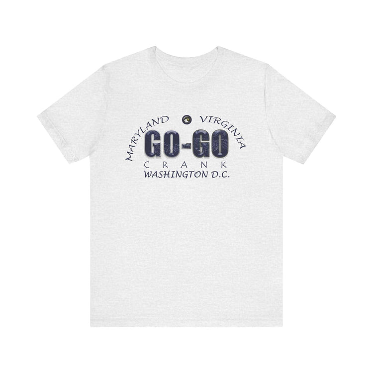 Unisex jersey short sleeve tee from Go-Go Music Collection by SharksEye Treasures