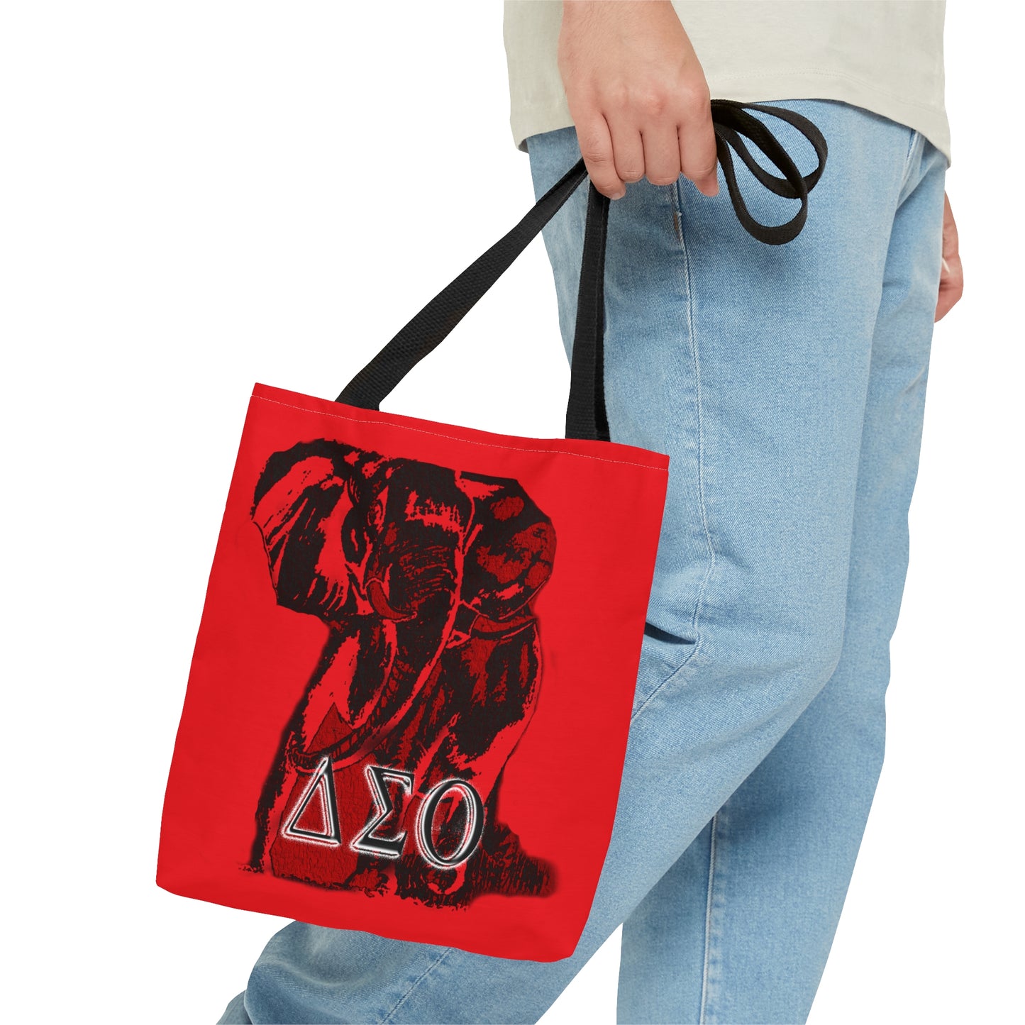 Sorority Tote Bag Delta Sigma Theta Collection by SharksEye Treasures.