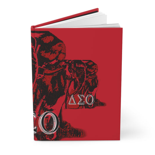 Hardcover Journal Matte Delta Sigma Theta Collection by SharksEye Treasures