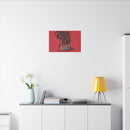 Matte Canvas, Stretched, 0.75" Delta Sigma Theta Collection by SharksEye Treasures