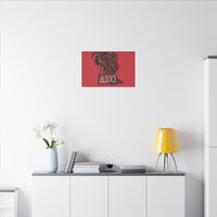Matte Canvas, Stretched, 0.75" Delta Sigma Theta Collection by SharksEye Treasures