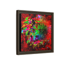 Matte Canvas, Framed (Multi-color) Lion Abstract Collection by SharksEye Treasures