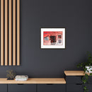 Matte Canvas, Framed (Multi-color) Delta Sigma Theta Collection by SharksEye Treasures