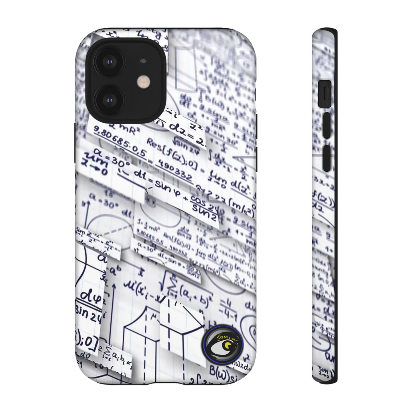 Tough Cases Crazy Math Equation Collection | Math Art | Gift | Smartphone by SharksEye Treasures