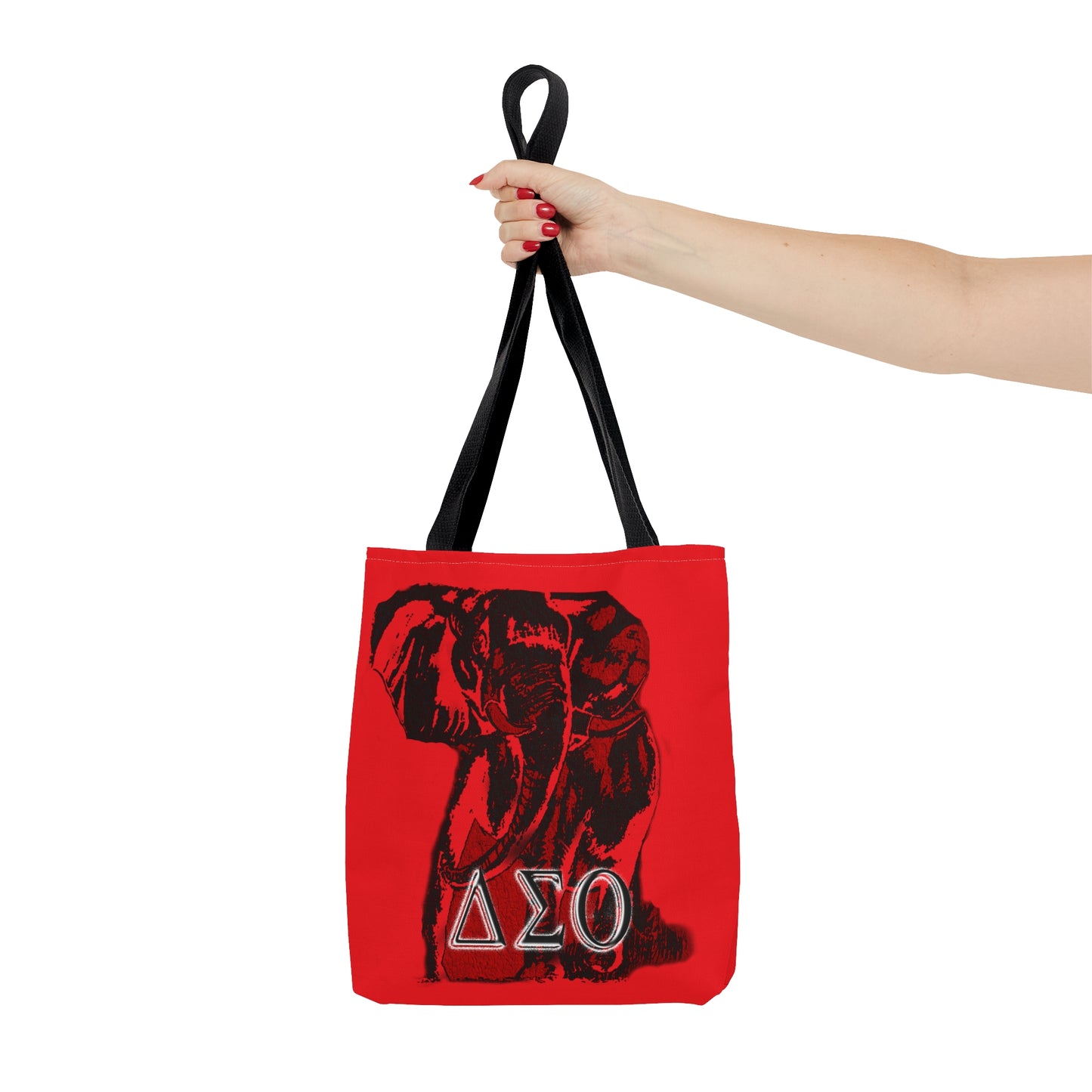 Sorority Tote Bag Delta Sigma Theta Collection by SharksEye Treasures.