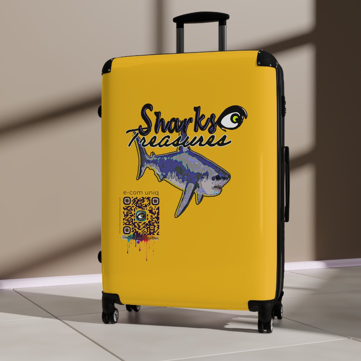 Suitcase Unique SharksEye Collection by SharksEye Treasures