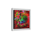 Matte Canvas, Framed (Multi-color) Lion Abstract Collection by SharksEye Treasures