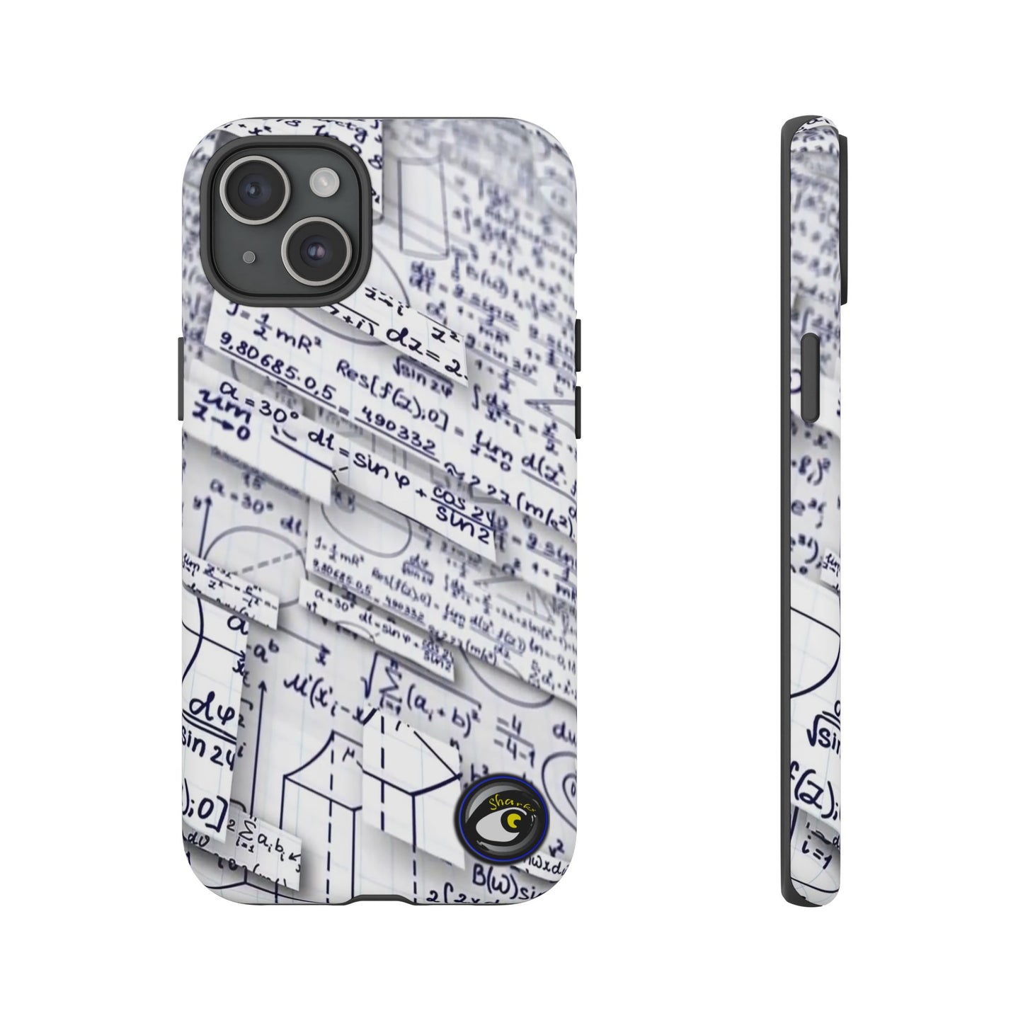 Tough Cases Crazy Math Equation Collection | Math Art | Gift | Smartphone by SharksEye Treasures