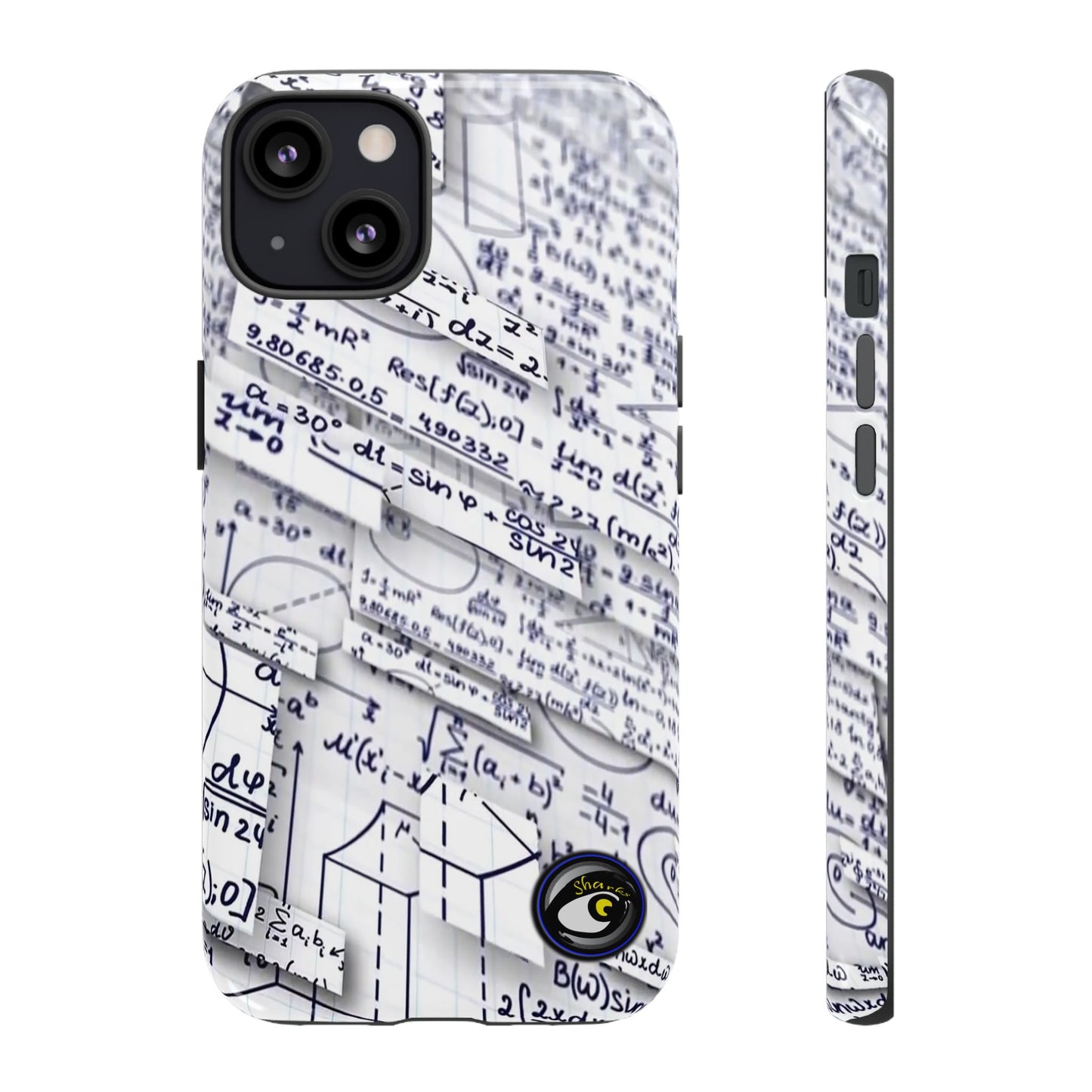 Tough Cases Crazy Math Equation Collection | Math Art | Gift | Smartphone by SharksEye Treasures