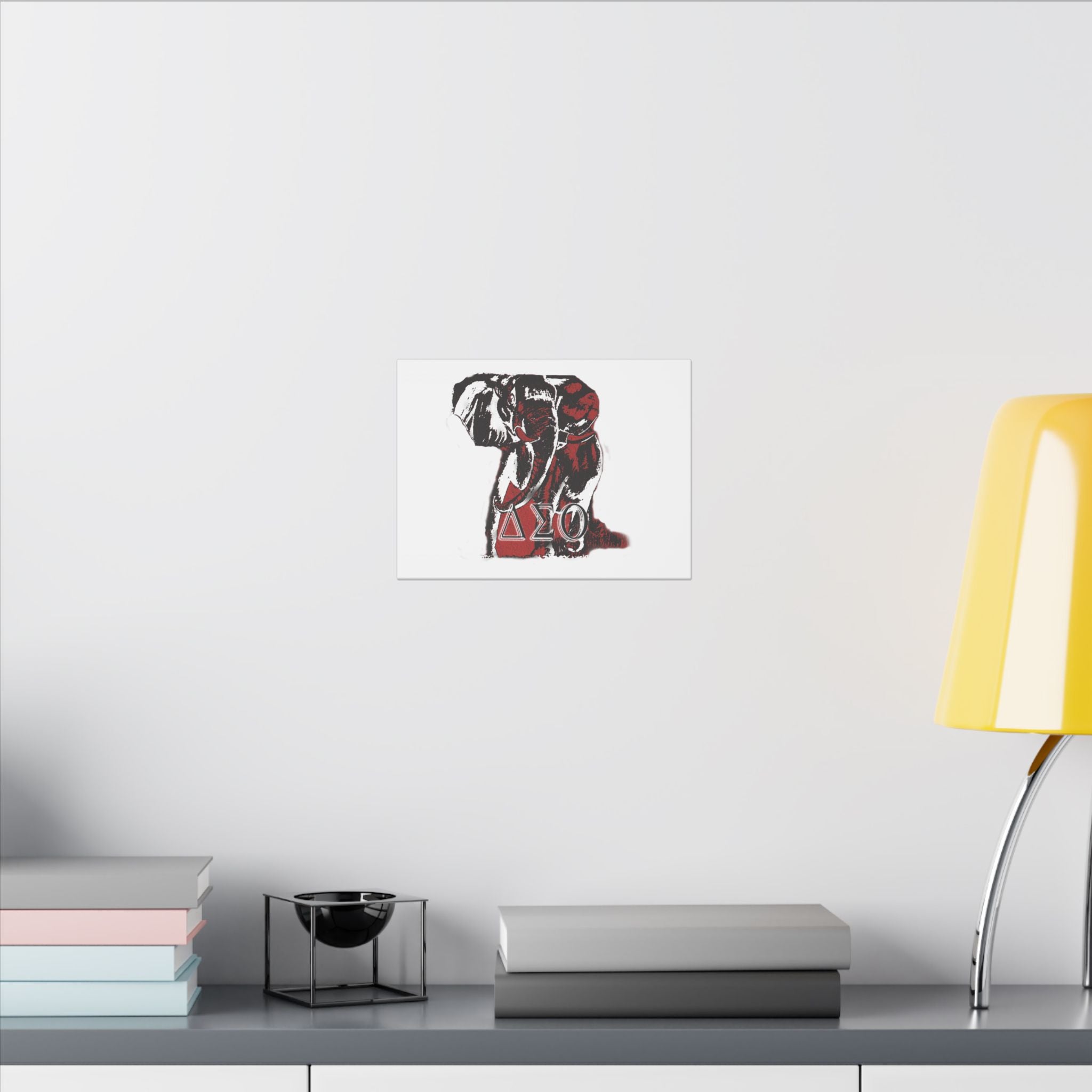 Matte Canvas, Stretched, 0.75" Delta Sigma Theta Collection by SharksEye Treasures