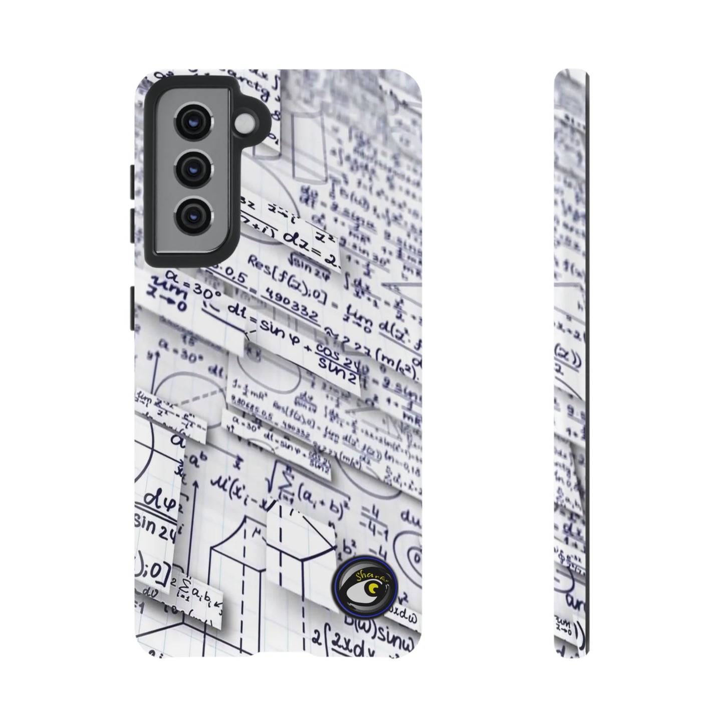 Tough Cases Crazy Math Equation Collection | Math Art | Gift | Smartphone by SharksEye Treasures