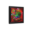 Matte Canvas, Framed (Multi-color) Lion Abstract Collection by SharksEye Treasures