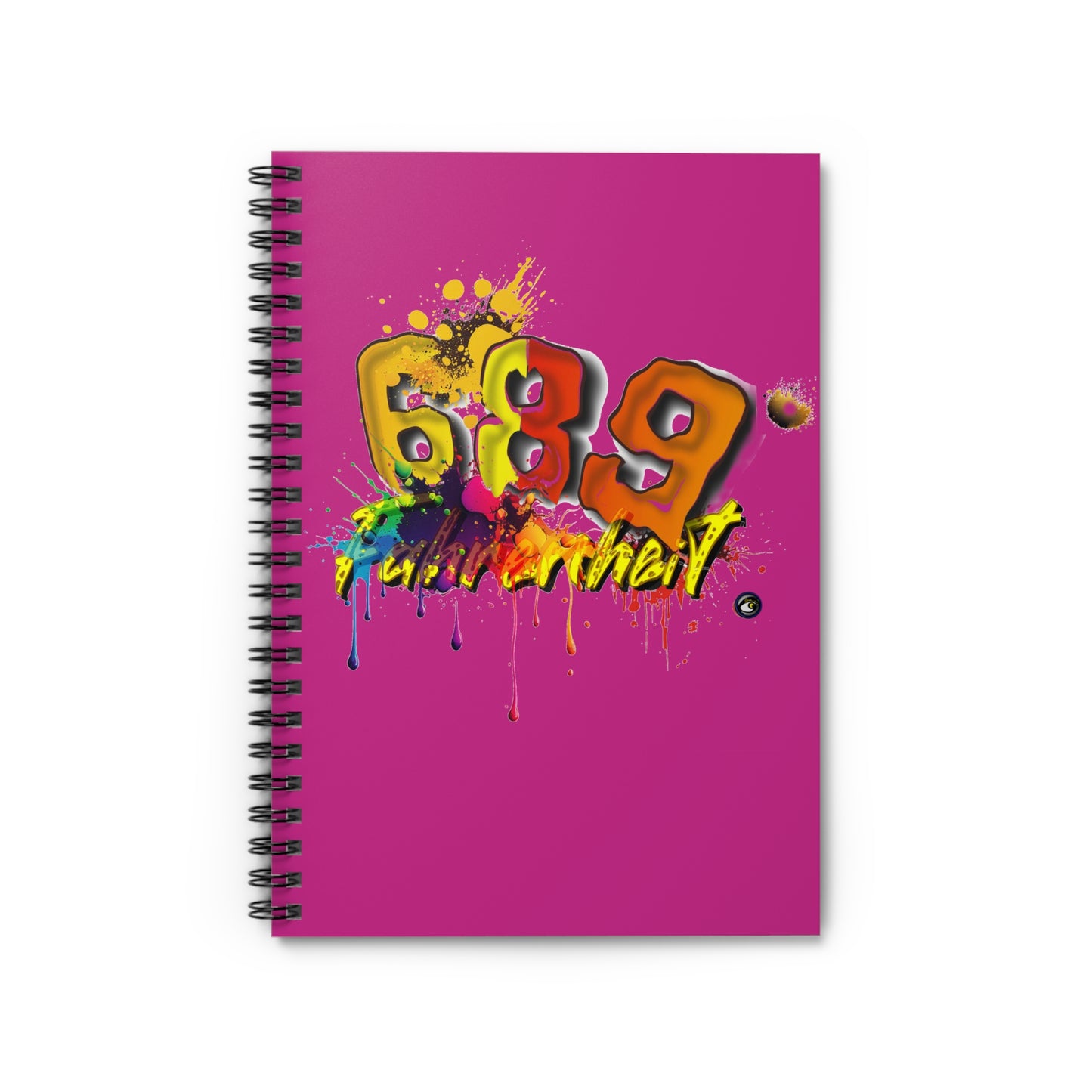 Spiral Notebook - Ruled Line 689 Fahrenheit Collection by SharksEye Treasures