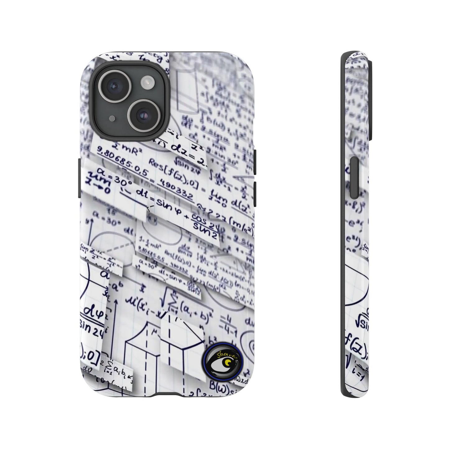 Tough Cases Crazy Math Equation Collection | Math Art | Gift | Smartphone by SharksEye Treasures